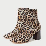 Loeffler Randall - Elise Leopard Jersey Ankle Boot