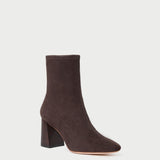 Loeffler Randall - Elise Dark Brown Stretch Bootie