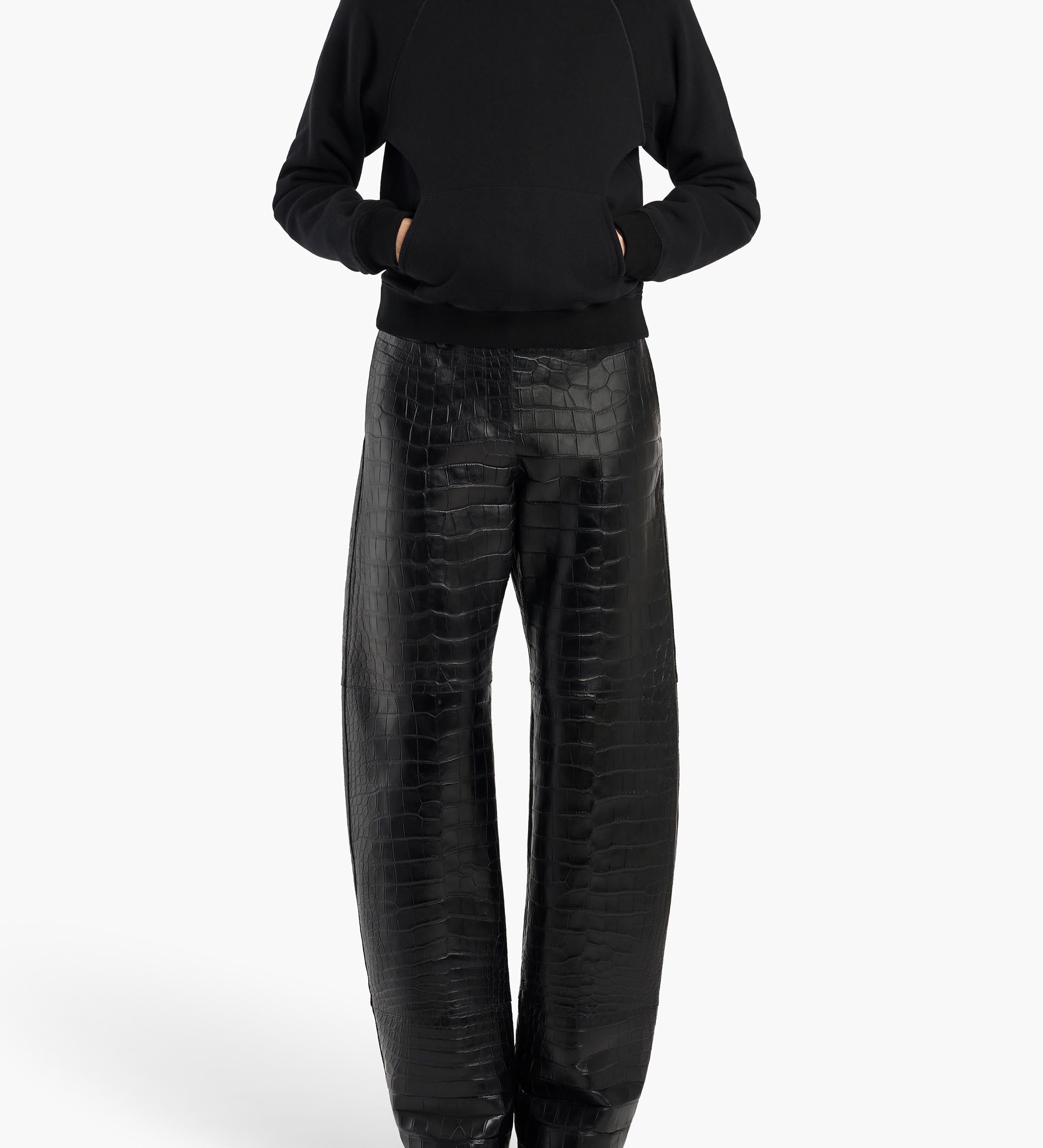 Khaite - Ellen Hoodie in Black