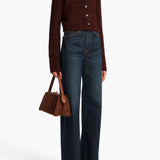 Khaite - Ello Jacket in Dark Plum