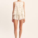 Posse - ELODIE TOP - BLUE BLOOMS