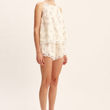 Posse - ELODIE TOP - BLUE BLOOMS