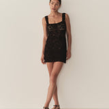DÔEN - ELOISE DRESS -- BLACK