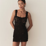 DÔEN - ELOISE DRESS -- BLACK