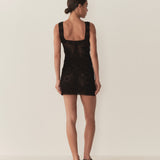 DÔEN - ELOISE DRESS -- BLACK