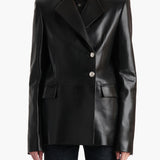 Khaite - Elona Jacket in Black Leather