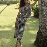 DÔEN - ELOWEN SKIRT -- MARILYN GINGHAM