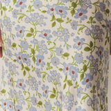 DÔEN - ELOWENA SKIRT -- IVORY STRAWBERRY MOON FLORAL