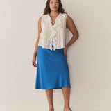 DÔEN - ELOWENA SKIRT -- BLUE TOURMALINE