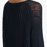 Khaite - Elowen Sweater in Navy