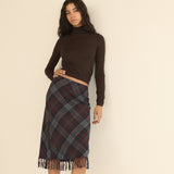 DOEN - ELOWETTE KNOTTED FRINGE SKIRT