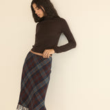 DOEN - ELOWETTE KNOTTED FRINGE SKIRT