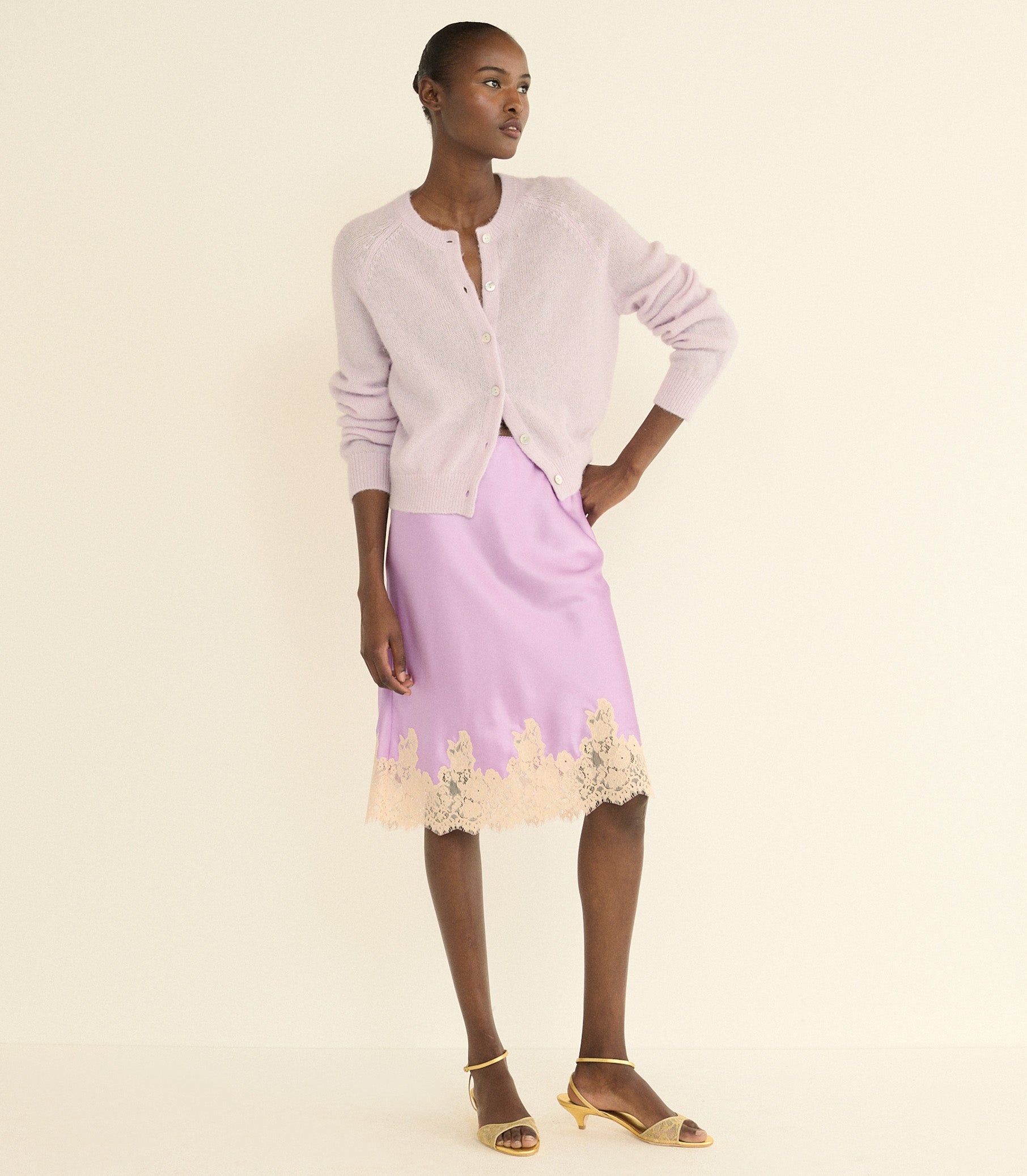 DOEN - ELOWETTE SKIRT - - ORCHID BLOSSOM