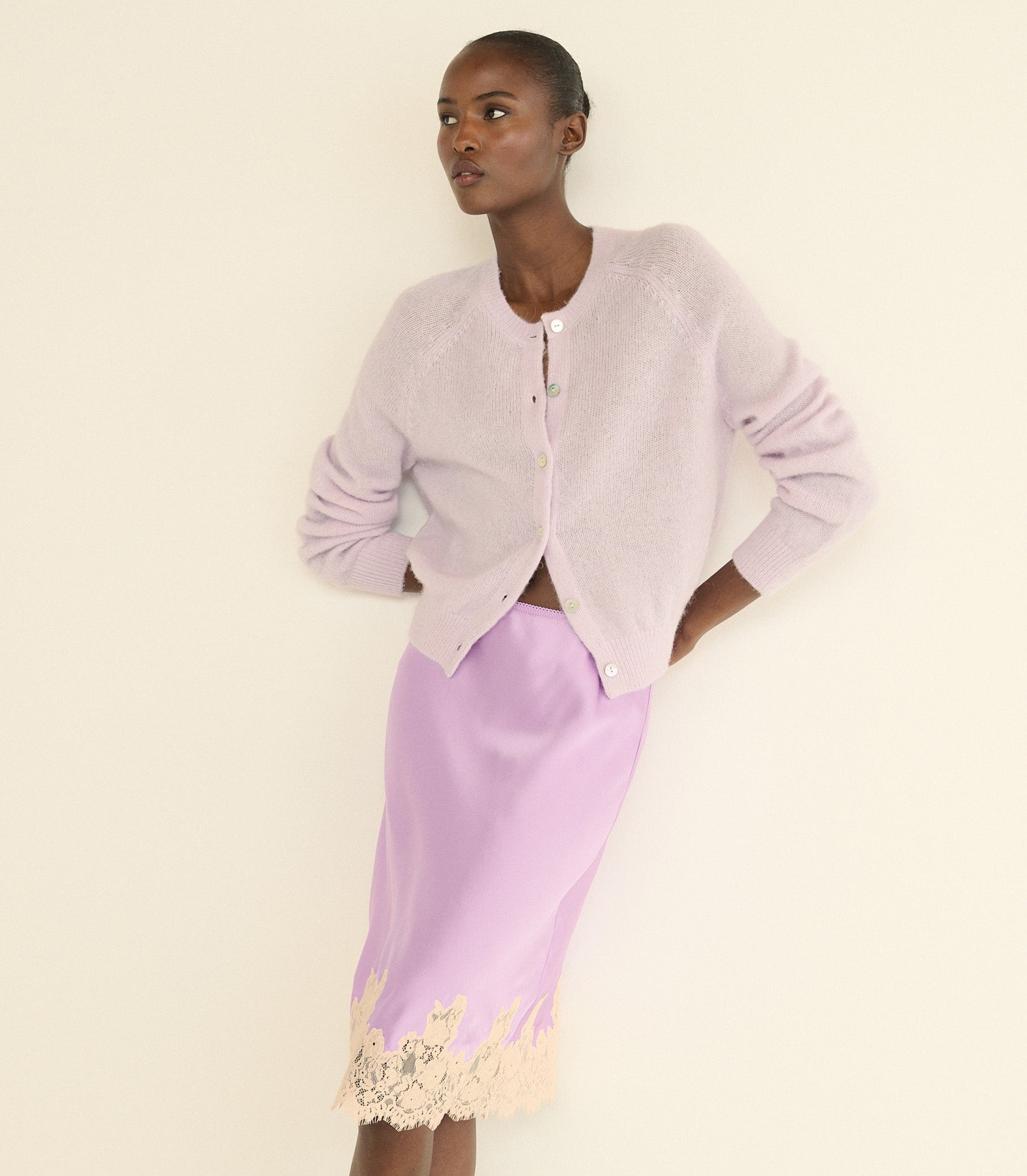 DOEN - ELOWETTE SKIRT - - ORCHID BLOSSOM