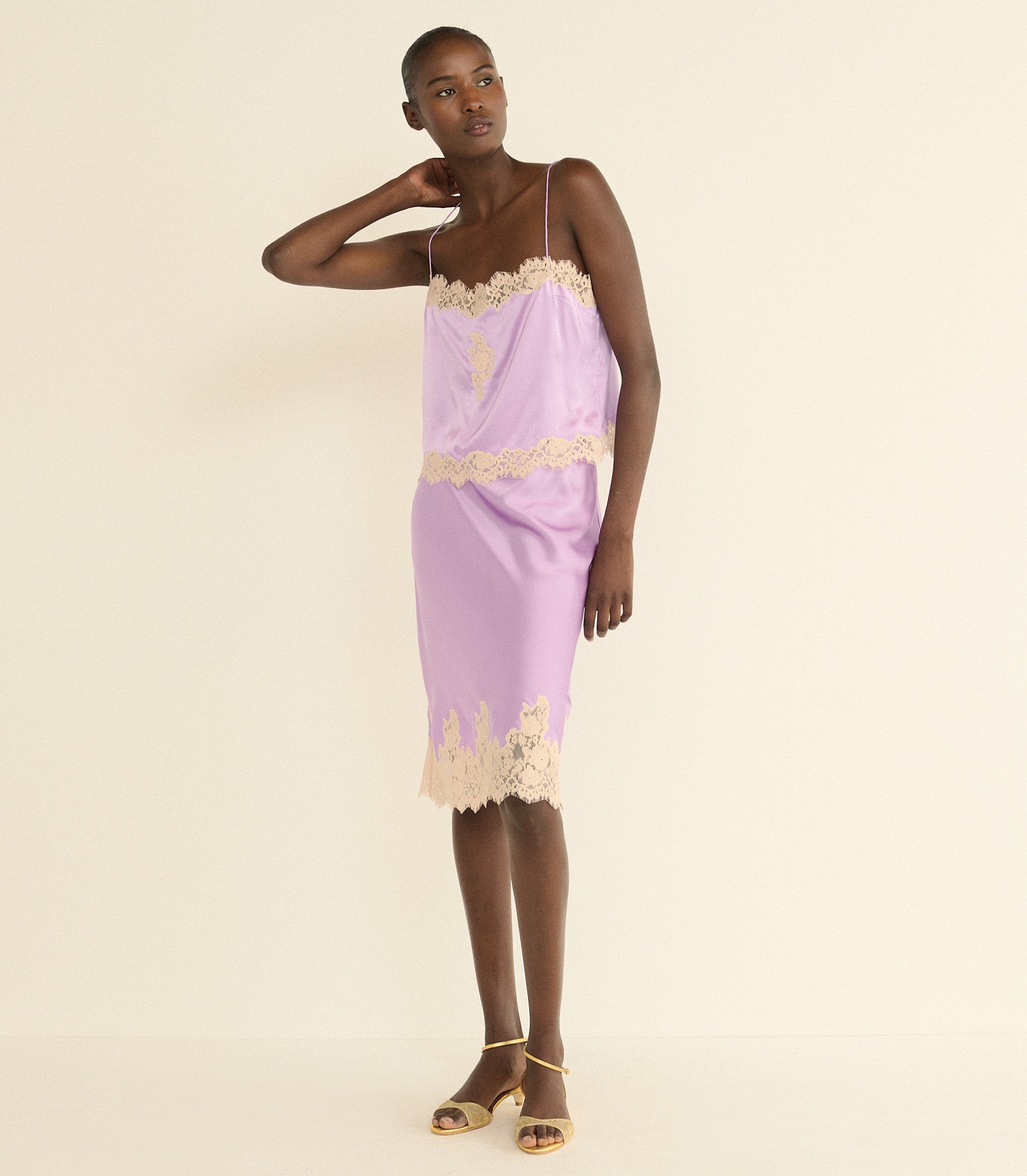 DOEN - ELOWETTE SKIRT - - ORCHID BLOSSOM