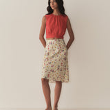 DÔEN - ELOWETTE SKIRT -- WINDSWEPT BLOOMS