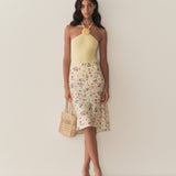 DÔEN - ELOWETTE SKIRT -- WINDSWEPT BLOOMS