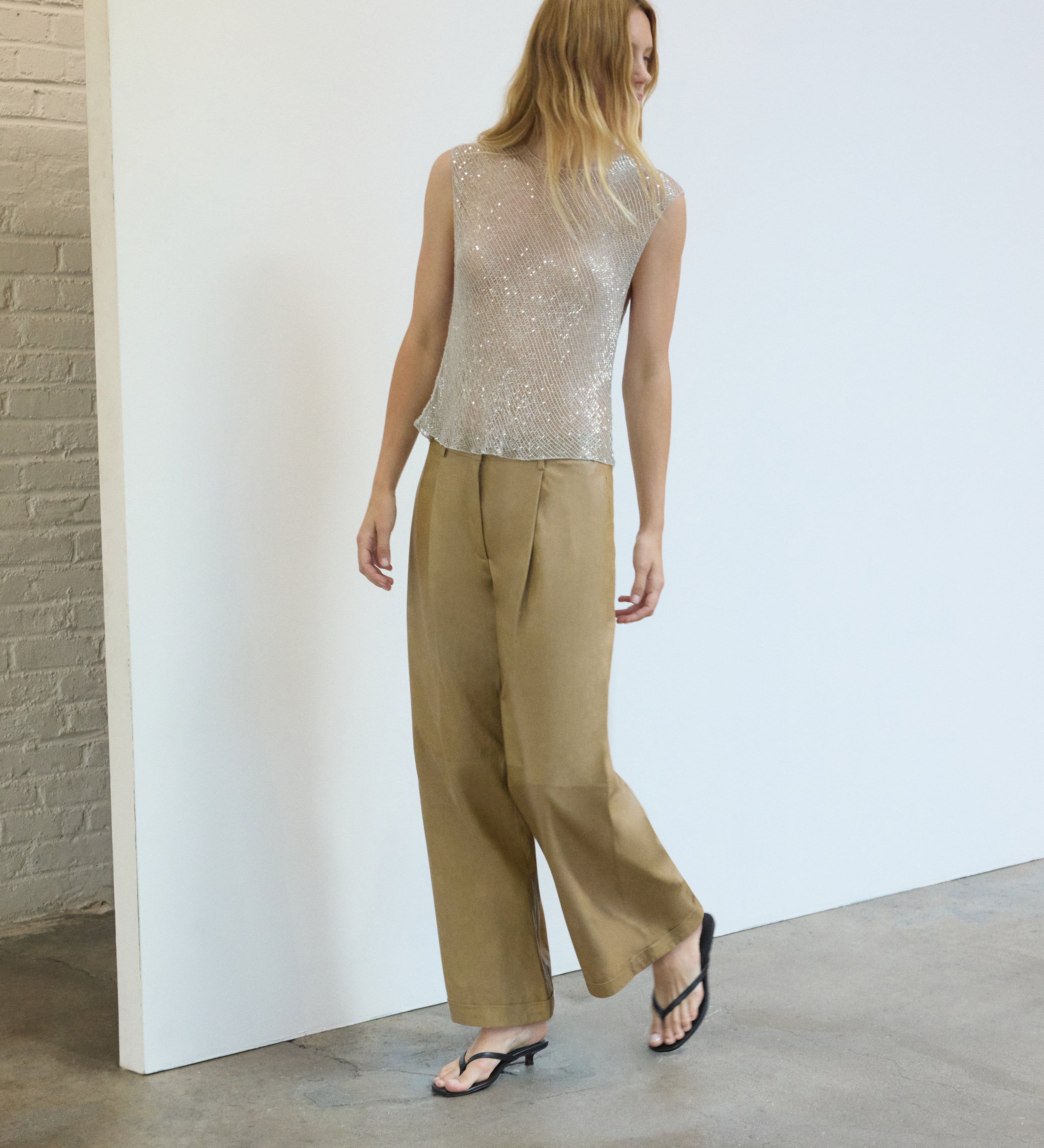 TWP - Houston St. Pant in Paper Leather