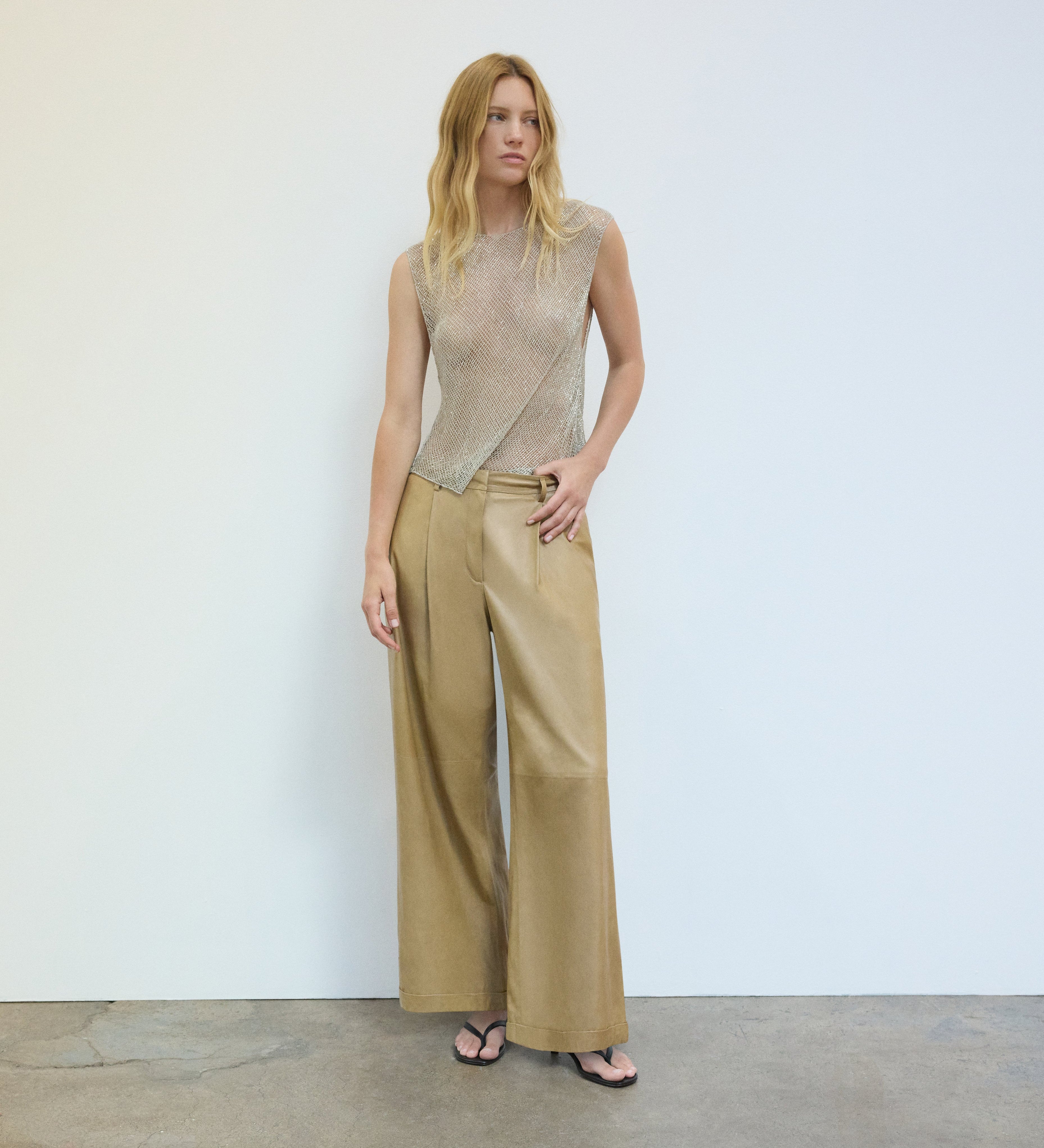 TWP - Houston St. Pant in Paper Leather