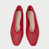 Loeffler Randall - Emery Red Ballet Flat