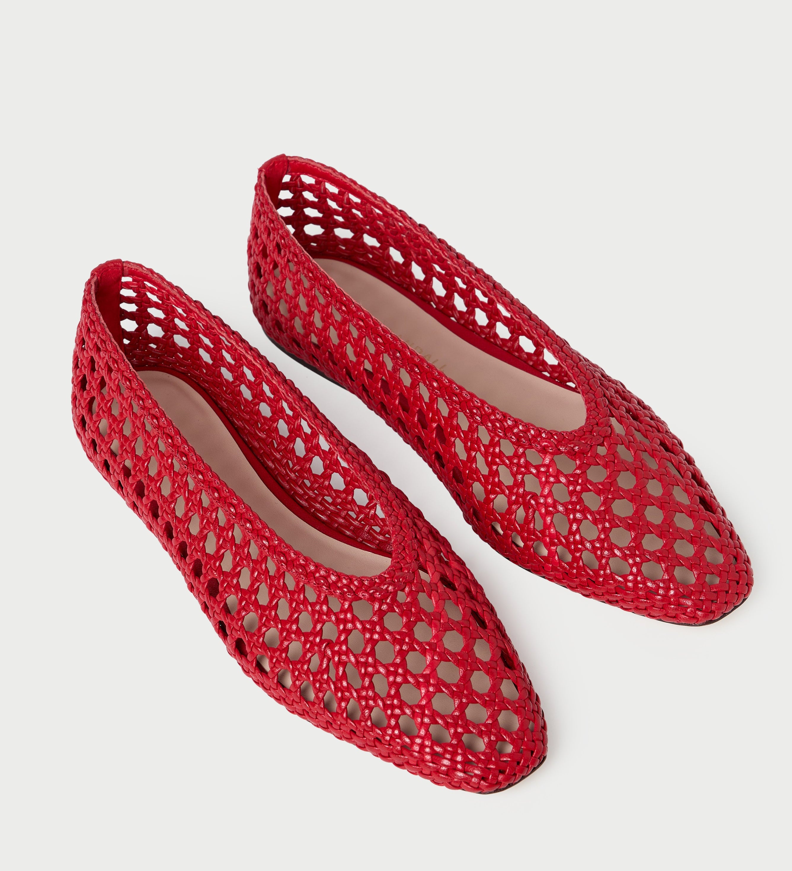 Loeffler Randall - Emery Red Ballet Flat