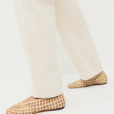 Loeffler Randall - Emery Natural Crochet Ballet Flat