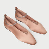 Loeffler Randall - Emery Blush/Crystal Ballet Flat