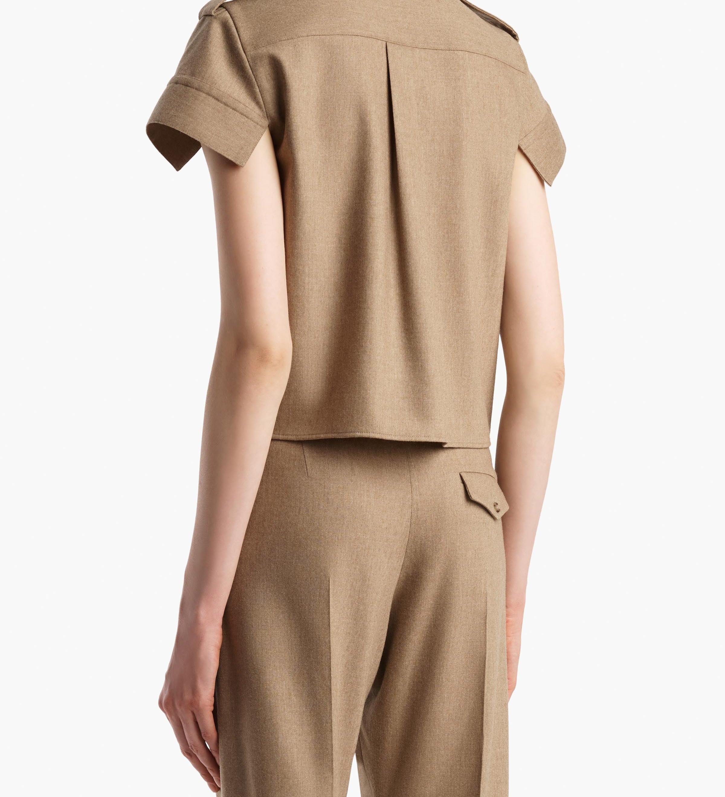 Khaite - Emiel Top in Desert Sand