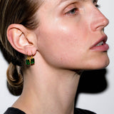 Dorsey - EMILE EARRINGS IN LAB BLUE SAPPHIRE