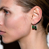 Dorsey - EMILE EARRINGS IN NANO EMERALD