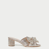 Loeffler Randall - Emilia Champagne Pleated Bow Heel