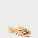 Loeffler Randall - Emilia Natural Pleated Bow Heel