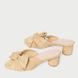 Loeffler Randall - Emilia Natural Pleated Bow Heel
