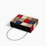 Khaite - Emma Tote Mini in Ruby Multi