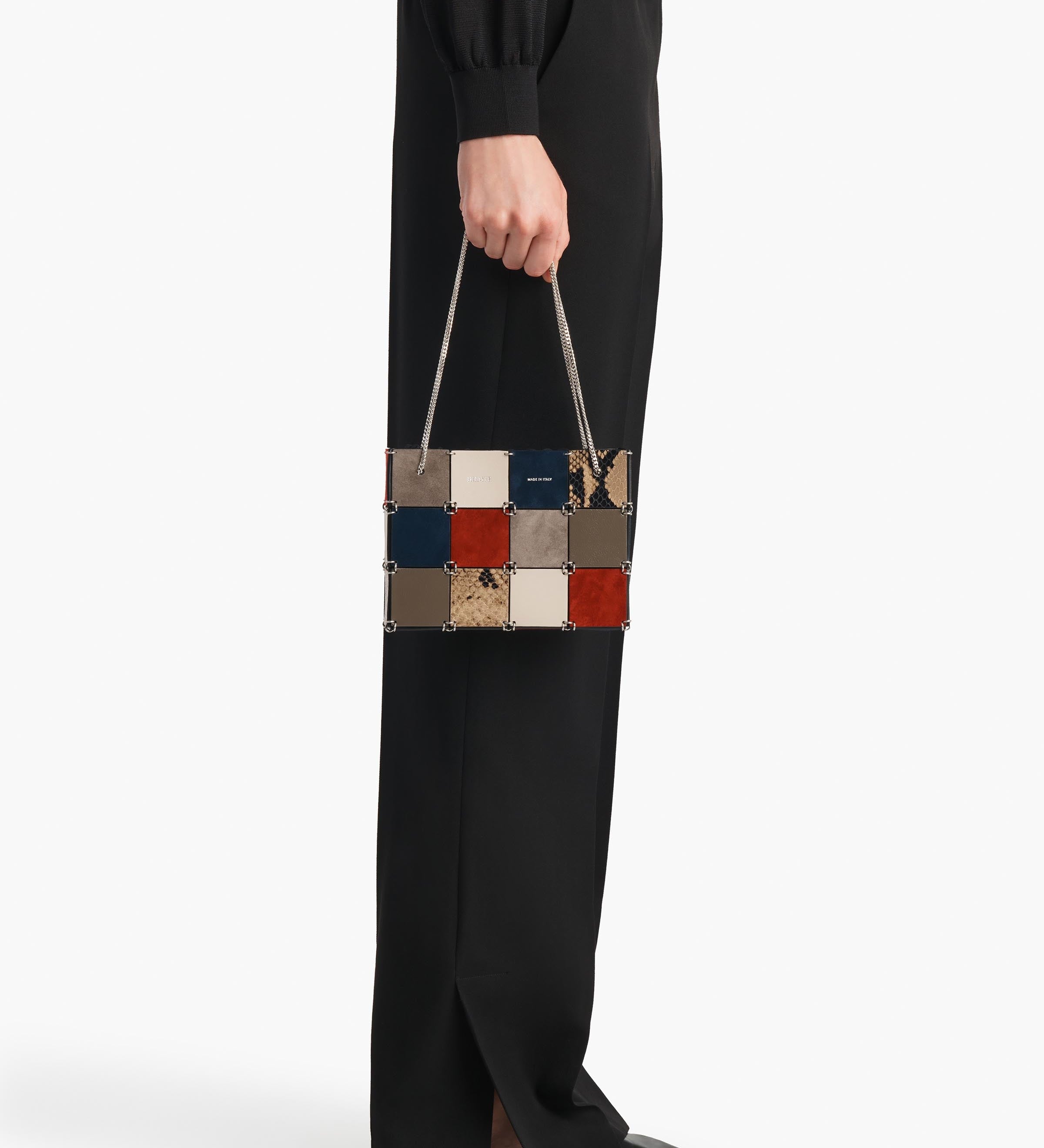 Khaite - Emma Tote Mini in Ruby Multi