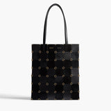 Khaite - Small Emma Tote in Black Haircalf Multi Leather