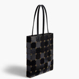 Khaite - Small Emma Tote in Black Haircalf Multi Leather