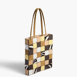 Khaite - Small Emma Tote Powder Multi Leather