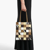 Khaite - Small Emma Tote Powder Multi Leather