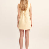 Posse - EMMA BUTTON DOWN DRESS - DUSTY CITRON