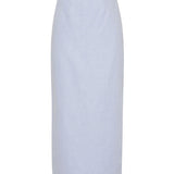 Posse - EMMA PENCIL SKIRT - SILVER BLUE