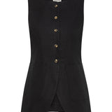 Posse - EMMA VEST - BLACK