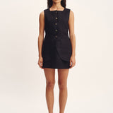 Posse - EMMA VEST - BLACK