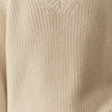 DÔEN - EMMONS SWEATER -- CREAM