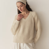 DÔEN - EMMONS SWEATER -- CREAM