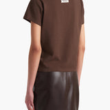 Khaite - Emmylou T-Shirt in Bark