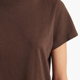 Khaite - Emmylou T-Shirt in Bark