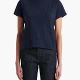 Khaite - Emmylou T-Shirt in Indigo