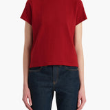 Khaite - Emmylou T - Shirt in Crimson