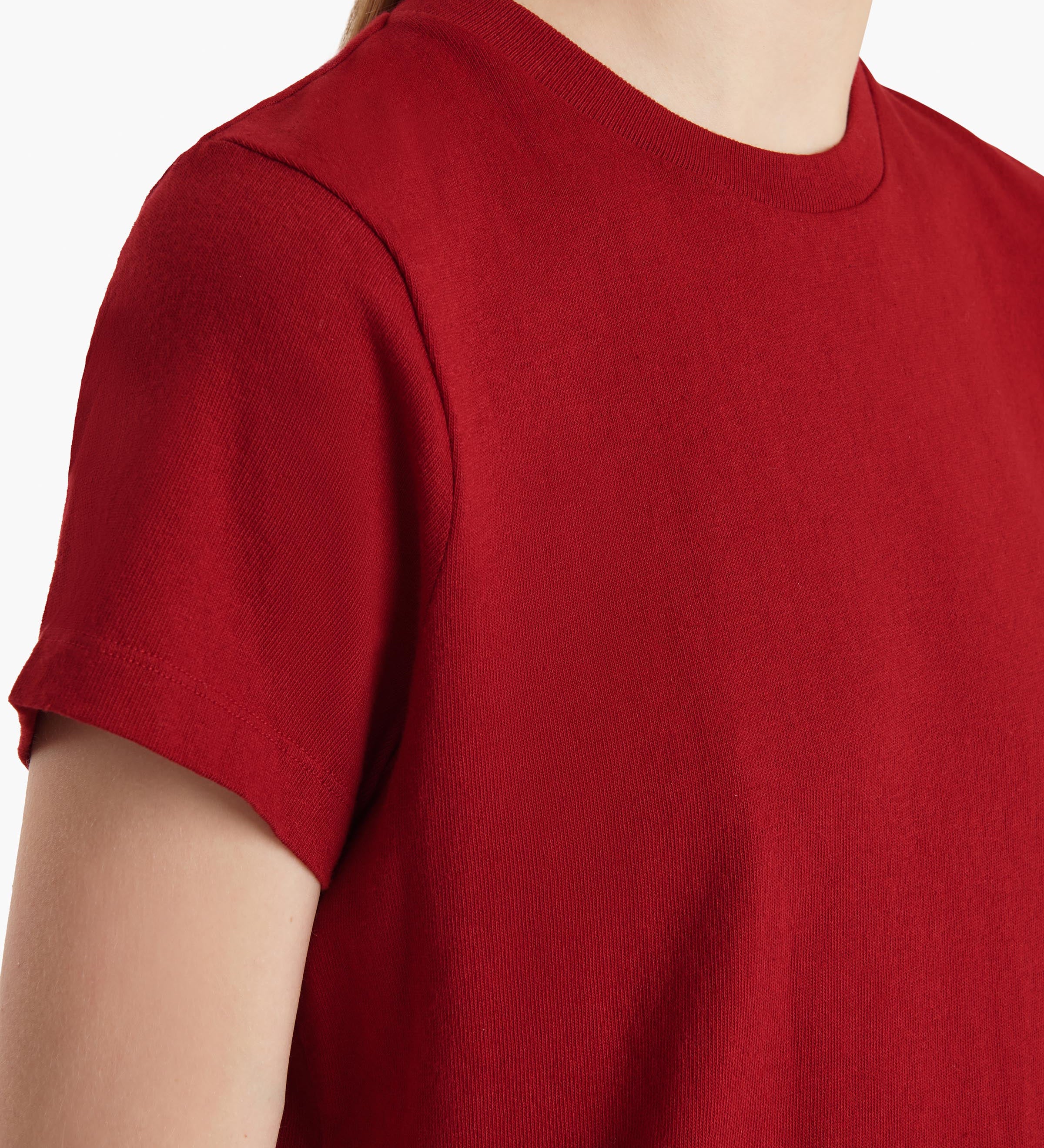 Khaite - Emmylou T - Shirt in Crimson